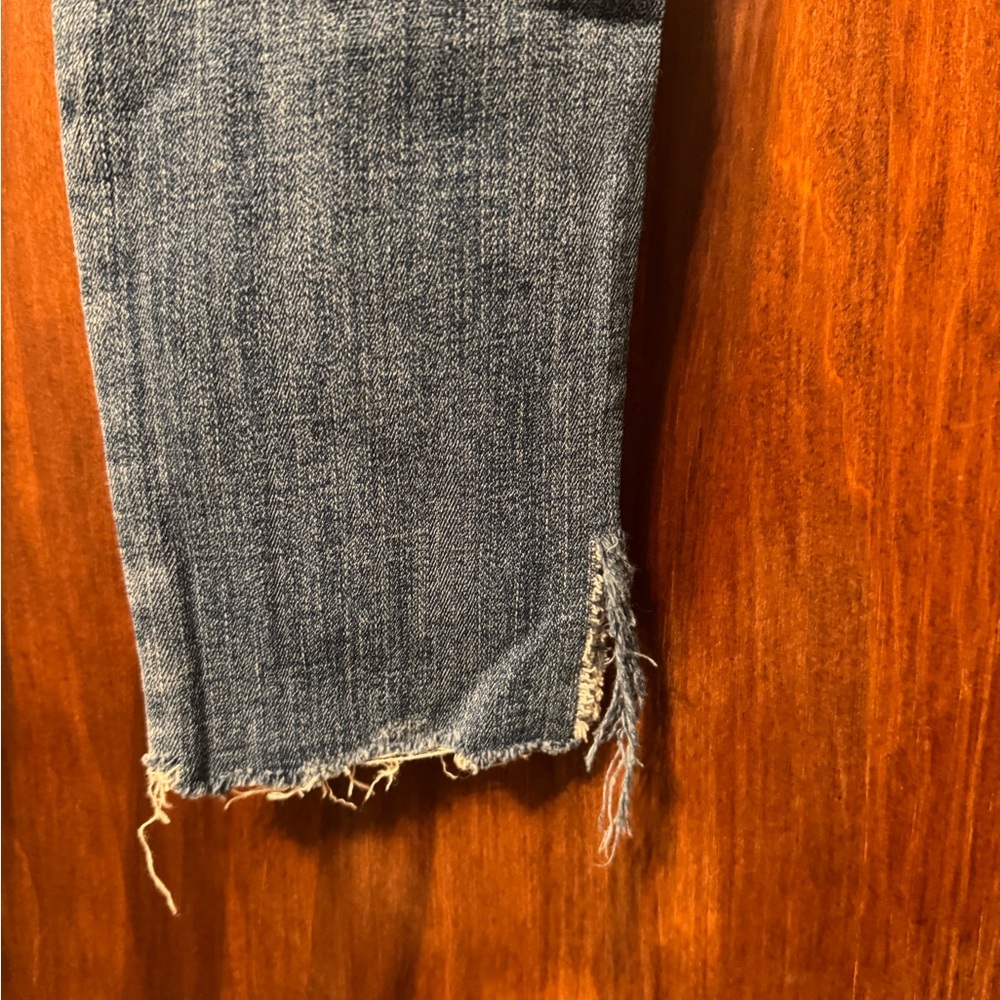 Lucky Brand Vintage Y2K Distressed Women's Skinny Jeans - Size 0 - Picture 6 of 6